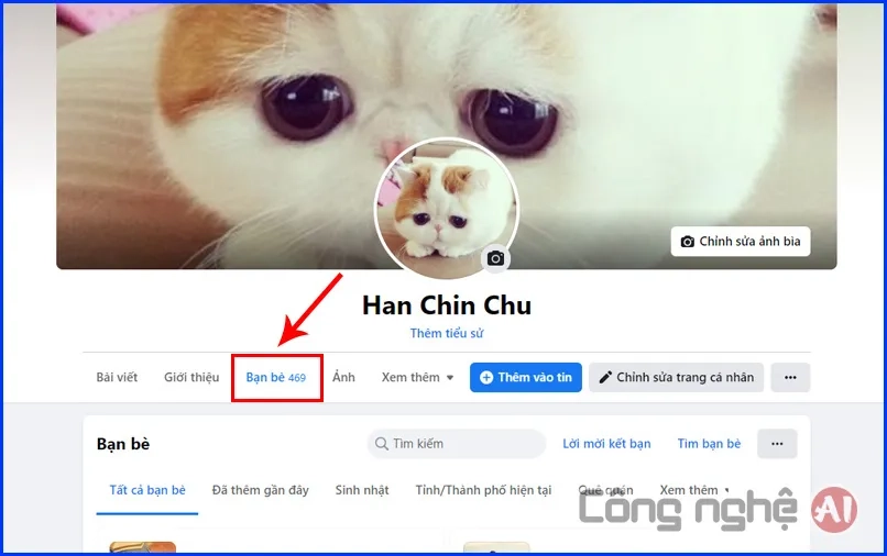 Cách ẩn danh sách bạn chung trên Facebook