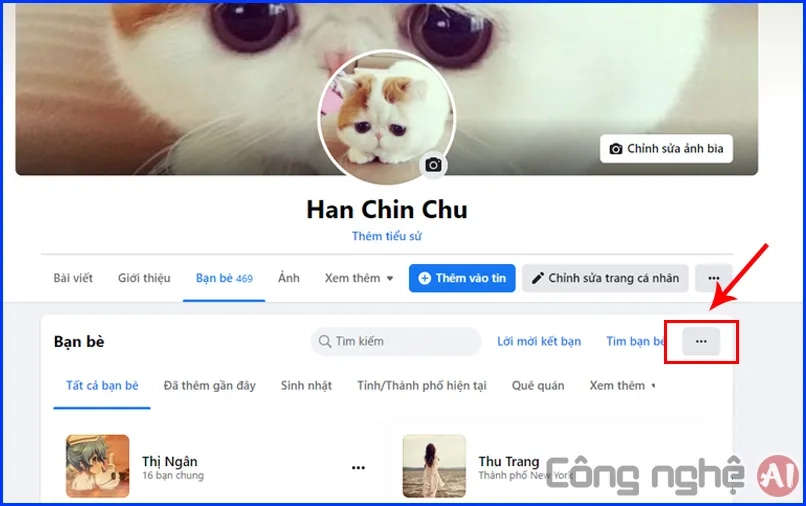 Cách ẩn danh sách bạn chung trên Facebook