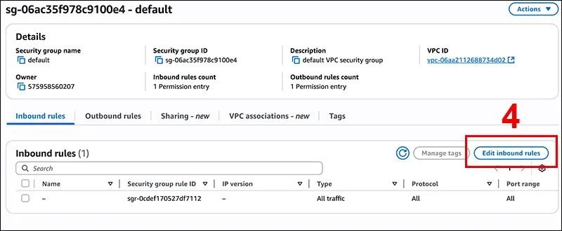 Failed to connect to your instance