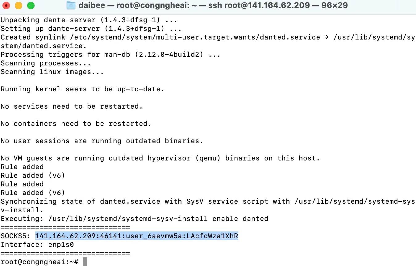 tạo Proxy từ AWS, Google Cloud và VPS