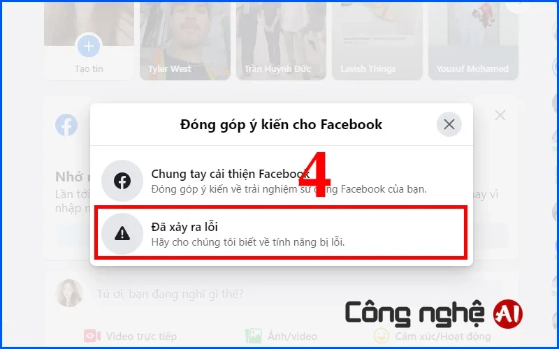 Lỗi không tham gia được nhóm trên Facebook