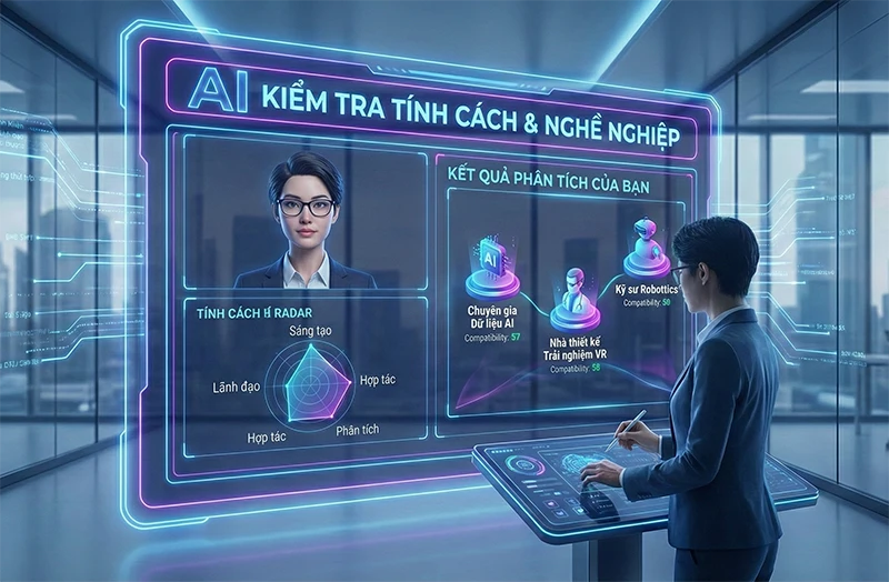 Bài test tính cách & nghề nghiệp | Gợi ý nghề phù hợp