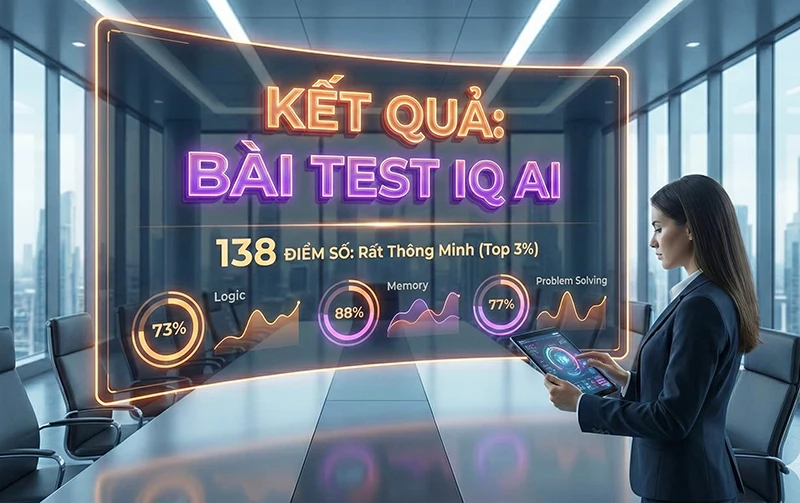 Bài Test IQ | Theo chuẩn quốc tế miễn phí