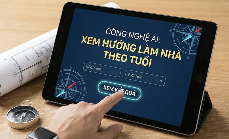 Xem hướng làm nhà theo tuổi | Hợp với phong thuỷ