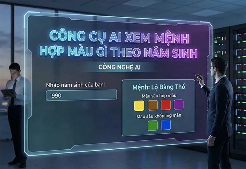 Xem màu hợp mệnh, hợp tuổi | Màu tương sinh may mắn