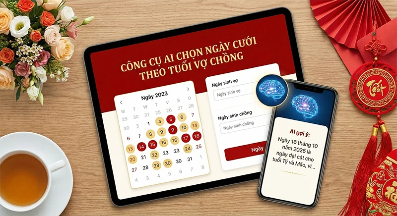 Xem ngày cưới theo tuổi vợ chồng - Chọn ngày đẹp tổ chức hôn lễ