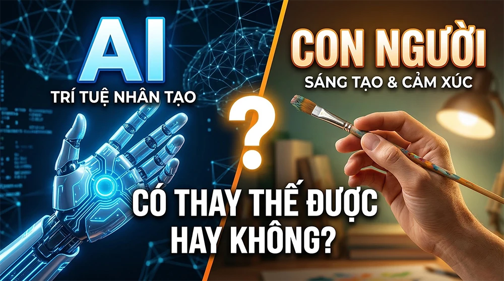 AI có thay thế được con người hay không