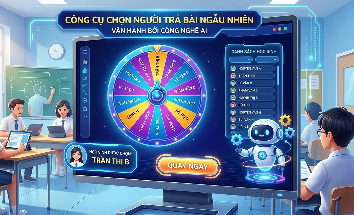 Công cụ chọn người trả bài ngẫu nhiên