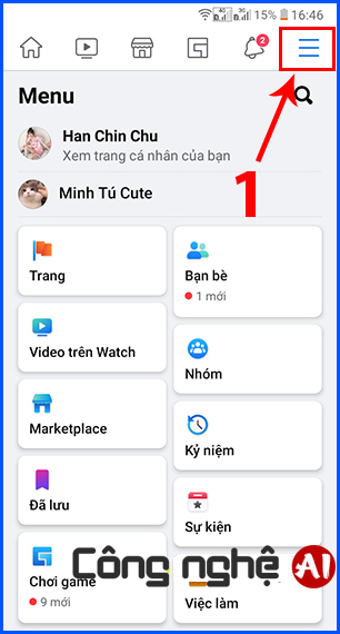cách xem email Facebook của mình